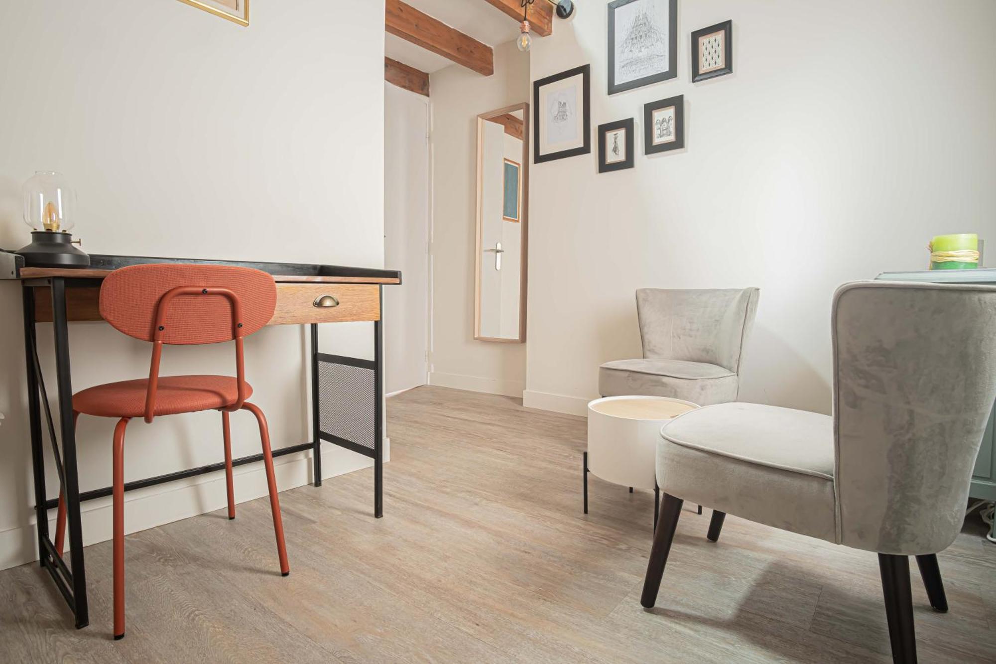 Triplex Cathedrale Parking Gratuit Apartamento Reims Exterior foto